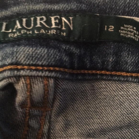 Ralph Lauren straight jeans size 12 - Picture 3 of 4